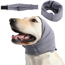 Kercynar Dog Reducing Noise Hoodies - Ear Covers for Bath, Thunderstorms & Anxiety Relief - Warm, Windproof Ear Cover Hat