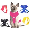 Dexil Luxury Cat Harness Padded and Water Resistant (Black L-XL)