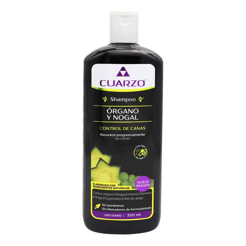 Shampoo Organo Y Nogal Cuarzo 550ml
