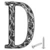 sourcing map House Address Letter, 4.9 Inch Cast Iron Vintage