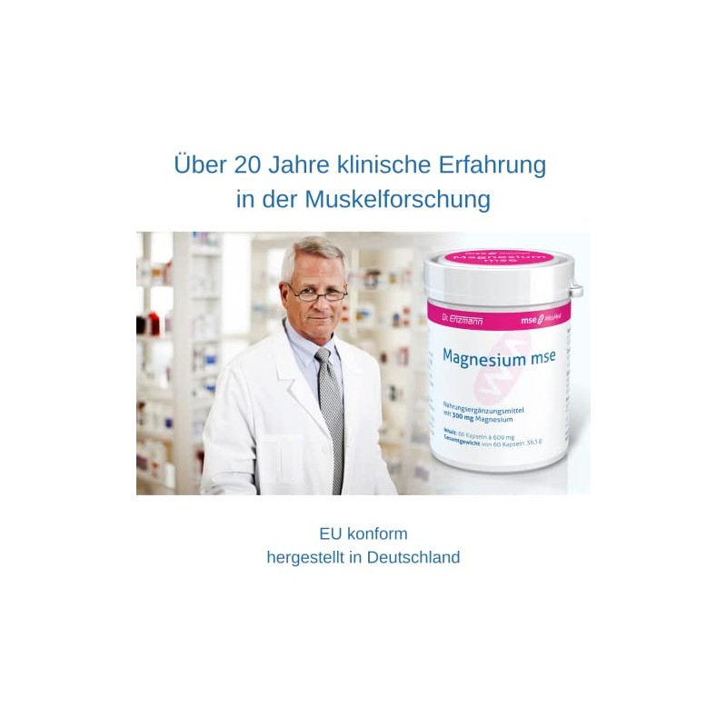 Magnesium mse - 60 Kapseln