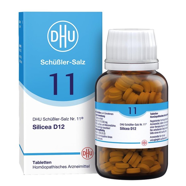DHU Schüßler Salt No. 11 Silicea D12 - The Mineral