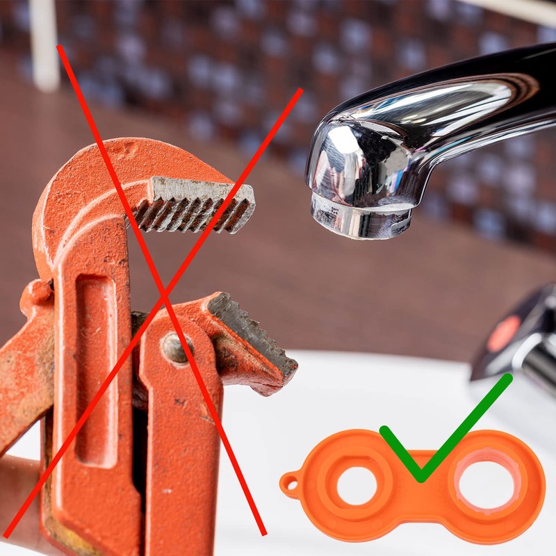 Mixing Nozzle Wrench as Service Key for All Taps and