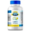 Vitamin D3 5000 IE Depot | 180 vegane Premium-Kapseln |