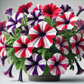 22Day Seeds: Seeds Petunia StarFall Mix/Annual Flowers