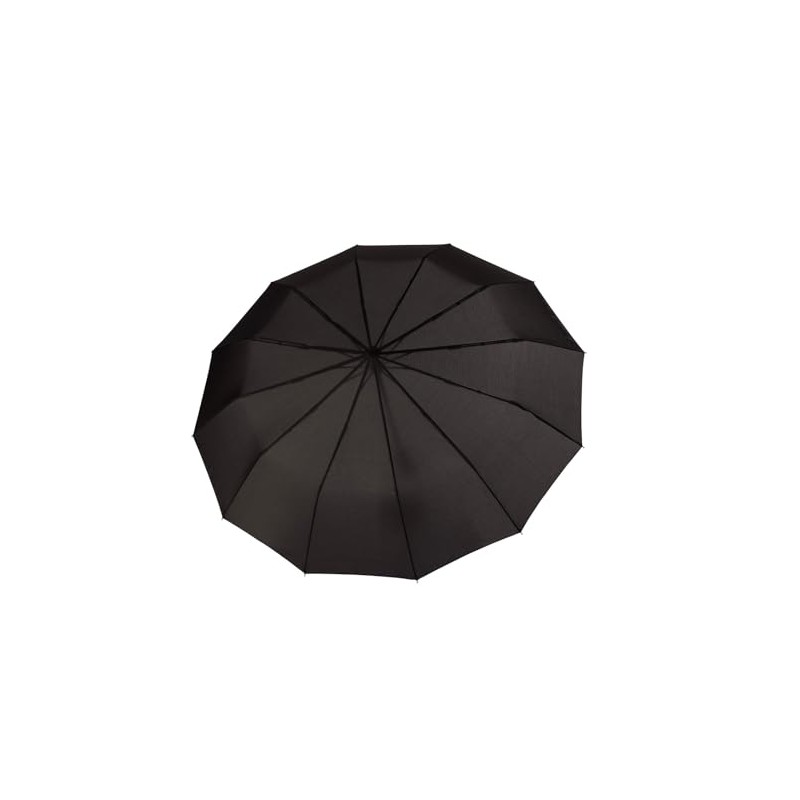 Doppler Fiber Magic Major Pocket Umbrella 31 cm, Plain black,