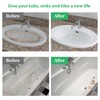NADAMOO Tub and Tile Spray Paint White, 450ml, 4 Cans,
