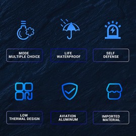 Dual Light Source Flashlight Portable High Brightness Light Outdoor Telescopic Focusing Adjustable Flashlight USB Rechargeable Night Camping Fishing Lamp