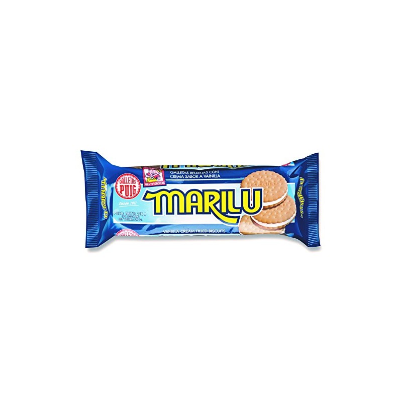 Two Pack Galletas Marilu De Vainilla 216 gr/ 7.6 Oz