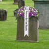Elegant Funeral Wreath Sash – Funeral Sash Memorial Wreath Sash