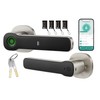 Heittis Fingerprint Door Lock- Smart Door knob,Biometric Door Lock with