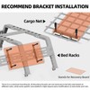 ALL-TOP Recovery Board Mount Kit, Universal Bracket for Traction Tracks,