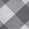 DII Buffalo Check Collection Classic Farmhouse Tablecloth 60x84 Grey and