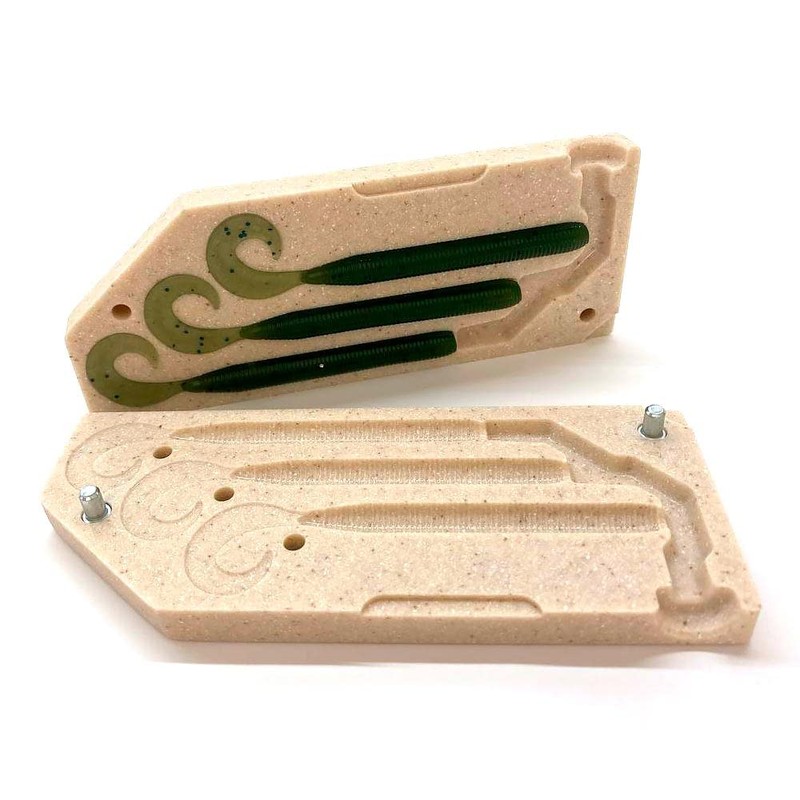 Smedioks Premium Soft Plastiс Mold Lure Making Injection Molds Fishing