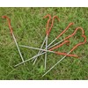 Boundless Voyage 8 Pieces Titanium Alloy Camping Pegs Ultralight Heavy