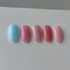 Fresh syrup glossy handmade nail tips, Paddy tips - Paddy