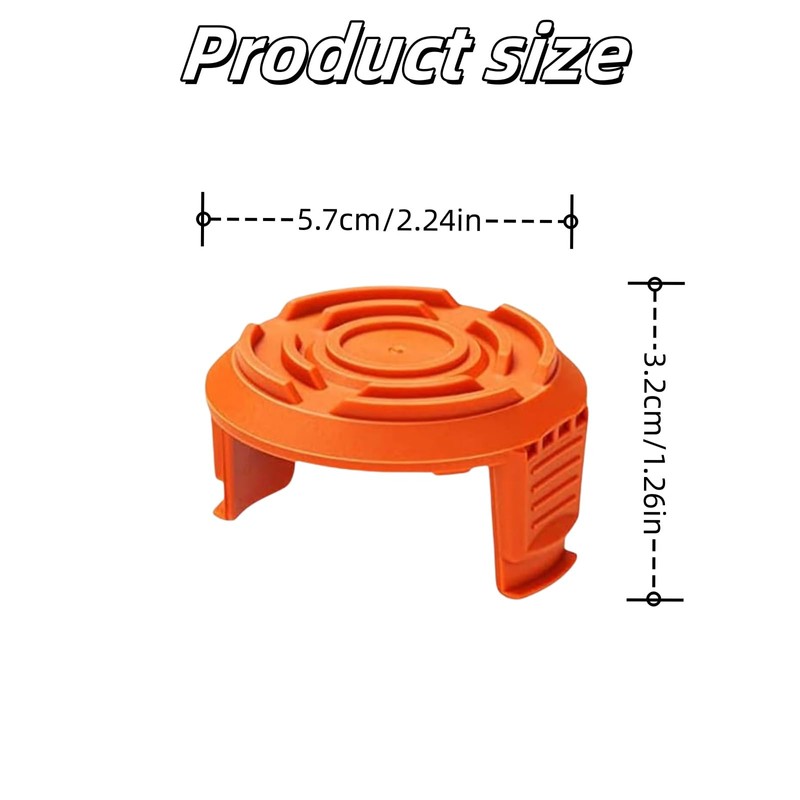 XINTONG 3Pcs Replacement Spool Cover Caps,Trimmer Spool Caps,Garden Tool Mower