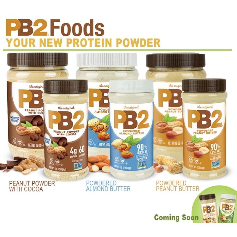 PB2 Powdered Peanut Butter Bundle - Original PB2 and Cocoa