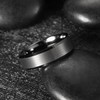 King Will 7mm Tungsten Carbide Ring for Men, Gunmetal Matte