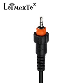LEIMAXTE Walkie Talkie Headset for CLP1010 with Mic PTT for Motorola CLP1040 Two Way Radio Surveillance Acoustic tube Earpiece
