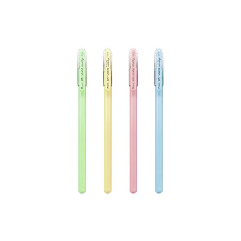 Pentel Hybrid - Milky Gel Rollerball Pen - K108 -