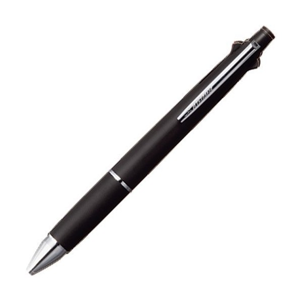 Uni-ball Jetstream 4&1 4 Color 0.5 Mm Ballpoint Multi Pen(msxe510005.24)+ 0.5 Mm Pencil(black Body) & 4colors Ink Pens Refills Value Set