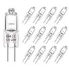 Lacnooe G4 Halogen Bulb 20W, 12 Pack Dimmable G4 Light