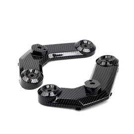 Mokuo Motorcycle Carbon Fiber Head Light Side Panel Turn Signal HolderFit for Honda Grom Msx 125 SF 2013-2016