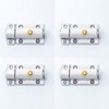 [Yeongdal Hardware] One-Touch Flush Bolt Lock ver2 4-Piece Set (45mm)