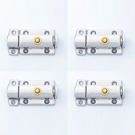 [Yeongdal Hardware] One-Touch Flush Bolt Lock ver2 4-Piece Set (45mm)