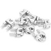 8pcs 3/8 Inch M10 Stainless Steel Wire Rope Cable Clip