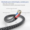 Elebase Paquete de 2 cables TRS para instrumentos de 1/4