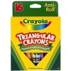 Triangular Anti-roll Crayons