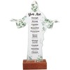 Women's Christian Affirmation Decor - Clear Acrylic Jesus Plaque -