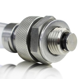 Votex - Oil Drain Valve fits GMC Sierra 1500 (2007-2025) - 6.2 Liter - 8 Cylinder - Made in USA - Stainless Steel
