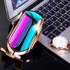 R1 10W Automatic Clamping Car Wireless Charger Gold Color(For Android