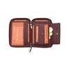 Josephine Osthoff Women's Leather Large Wallet with Zip Small Wallet