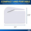 1InTheOffice Letter Opener, Envelope Opener Slitter Concealed Blade 2.5", White,6
