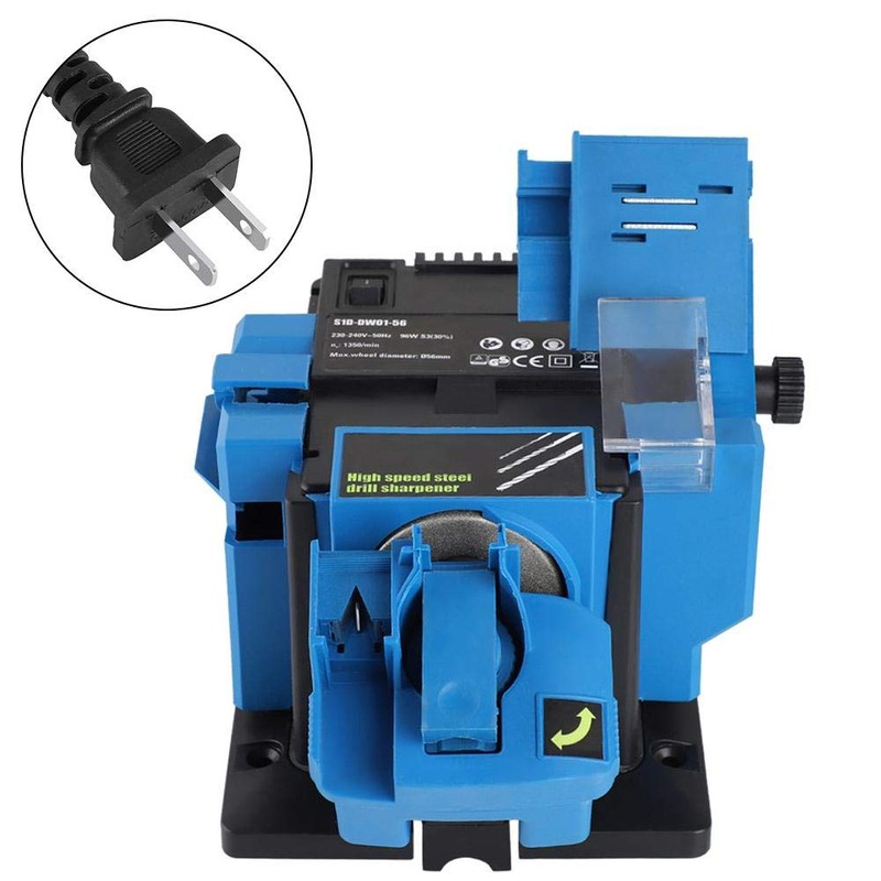 Suuonee Drill Bit Sharpener, Multifunctional Household Electric Cutter Scissor Sharpener