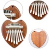 Luckious Mini Thumb Piano - Portable 8-Key Kalimba Solid Wood