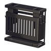 Kitchen Knives Chopstick Rack with Draining Tray Wall Mounted Multifunctional