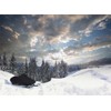 SBU Snowmobile Sled Storage Cover Compatible for Polaris 900 RMK