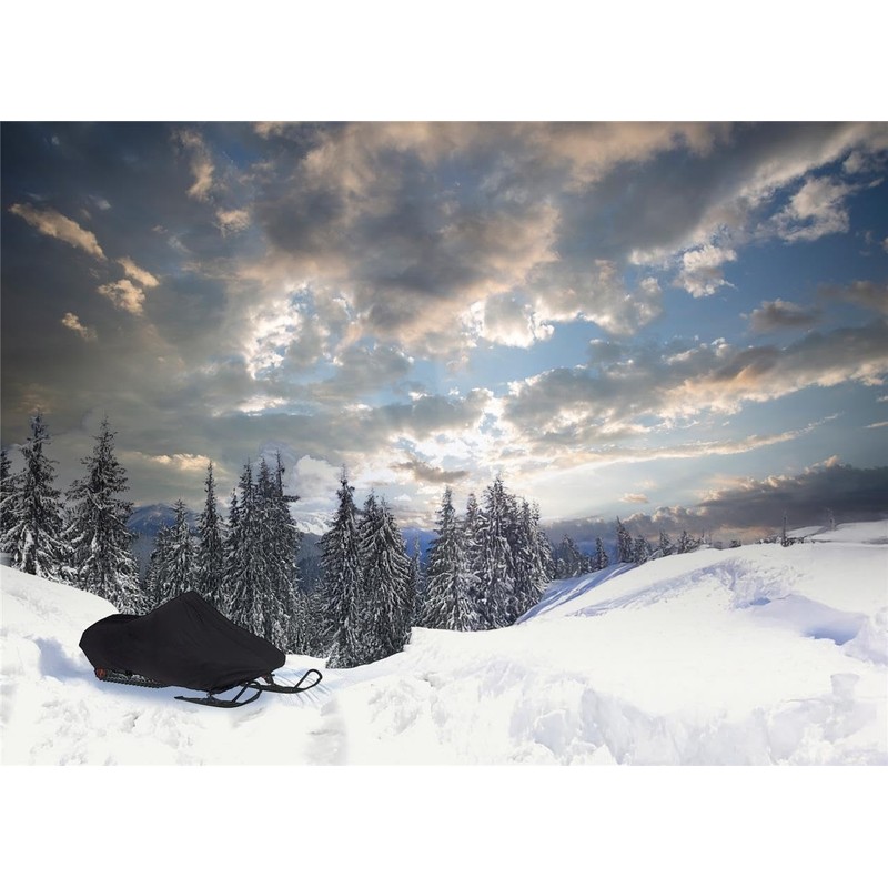 SBU Snowmobile Sled Storage Cover Compatible for Polaris 900 RMK
