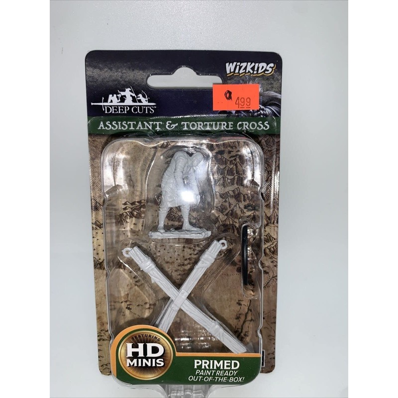 WizKids Deep Cuts Unpainted Miniatures Terrain: Wave 6: Assistant &