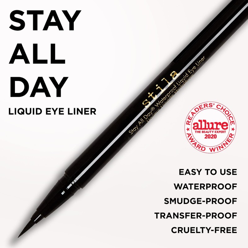 Stila All Day Waterproof Liquid Eye Liner, Easy To Use