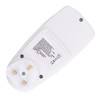 Power Meter Plug with Battery LCD 7 Display Modes Electricity