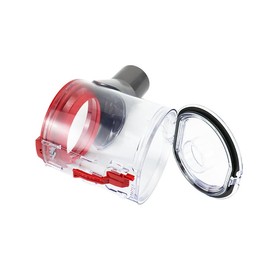 Clear Dust Bin Replacement fits Dyson V8 / V7 – 0.54 L Quick-Release Dust Cup, Hygienic Bottom-Open Design, Part Ref 967699-01, SV10 SV11 Compatible