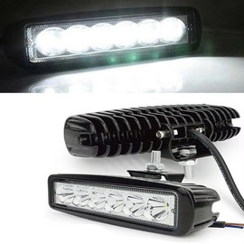Zmart W V 6 LED Work Light Set of 2 Shoot Spotlight How Soon Till Lamp Flood Protection Off Road SUV WD Truck Heavy Equipment