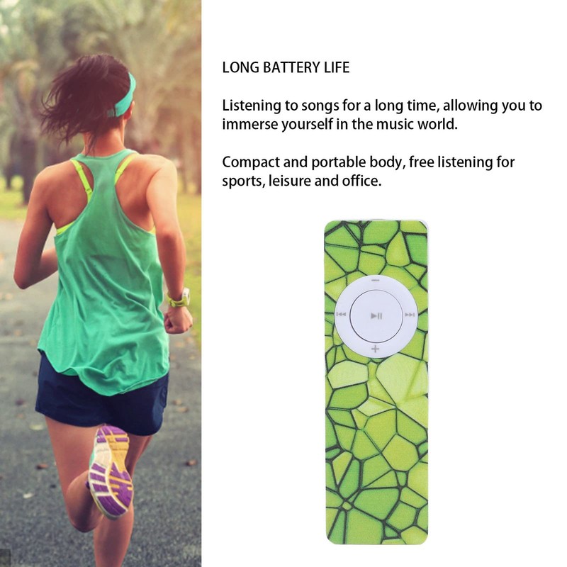MP3 Player Music Player Lightweight Portable Sport Leisure Office (Type