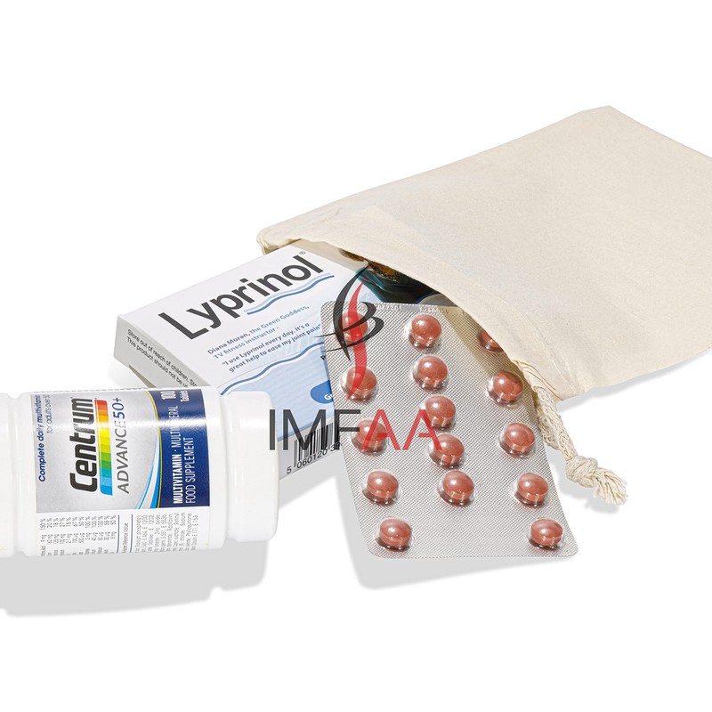 IMFAA Plain Drawstring/Sack/Stocking/Storage/Laundry/Muslin 100% Cotton Shopping Bags in 6 Sizes